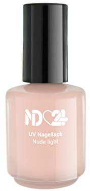 Uv/Led Nagellack Nude Light - Braun - Studio Qualität - Made in Germany - 15ml