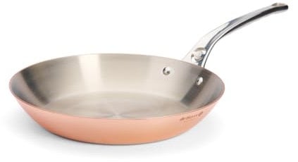 de Buyer - Bratpfanne aus Kupfer INOCUIVRE - 28 cm - 6424.28, Kupferbraun