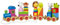 Orange Tree Toys 46033 OTT08281 Tierzug Puzzle, bunt