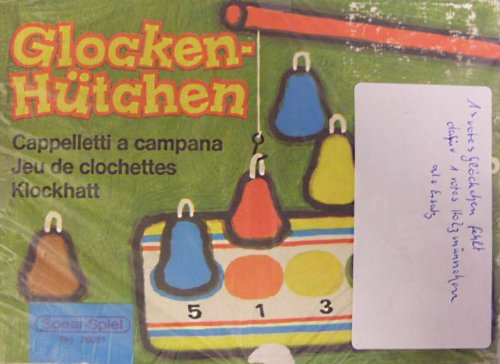 Glöckchen Hütchen (Spear Spiele) Cappelletti a campana, Jeu de clochettes, Klockhatt