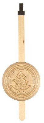 August Schwer Kuckucksuhren Pendel handgeschnitzt