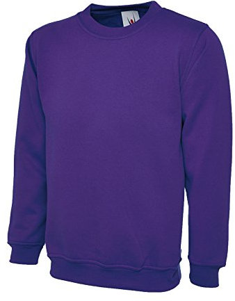 Uneek UC203 - Purple - Small - 300 GSM - Classic Sweatshirt Small