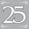 20 Stk. Servietten Silberhochzeit 25 Jahre Hochzeit Party Deko Heiraten Heirat