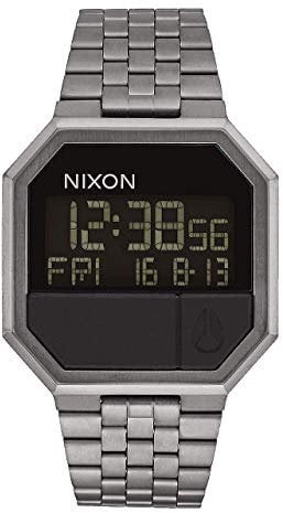 Nixon Unisex-Uhr Digital Quarz mit Edelstahlarmband – A158632