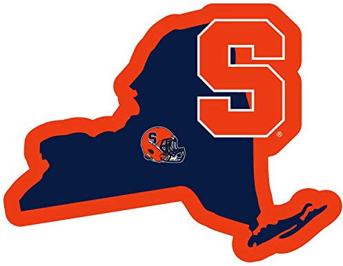 NCAA Siskiyou Sports Fan Shop Syracuse Orange Home State Aufkleber, Einheitsgröße, Teamfarbe