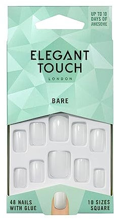 Elegant Touch Bare Nails Square