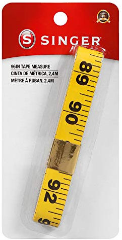 SINGER 00258 Maßband, Vinyl, extra lang, 244 cm