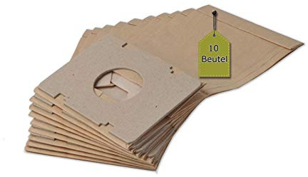 10 Staubsaugerbeutel kompatibel mit SIEMENS Typ L, 10 Staubbeutel + 2 Mikro-Filter ähnlich Original Staubsaugerbeutel SIEMENS Typ L