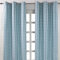 Homescapes blickdichter Ösenvorhang, blau-weiß Karierter Dekoschal mit traditionellem Karo-Muster im 2er Pack, Breite 137 x Länge 228 cm, Vorhang-Paar aus 100% Baumwolle, Gingham