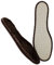 LAMBSKIN 1 Paar Kinder-Lammfell-Sohlen Premium aus extra dickem, echtem Fell, ultra wärmende Winter-Einlagen mit Kork-Isolierschicht, warme Thermosohle, Schaffell Schuheinlagen für Kids Gr. 29