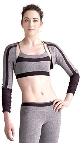 Capezio Damen Neckholder Twisted Racerback BH - grau - Large