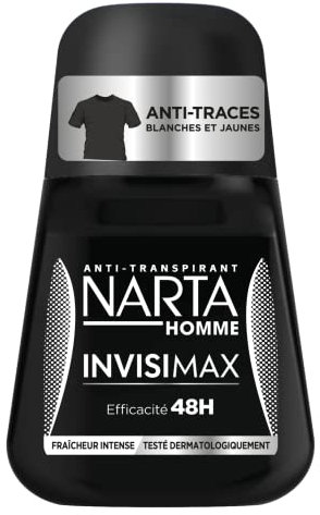 Narta – Deodorant Herren Bille Invisimax Effizienz 24 h – 50 ml – 1 Stück