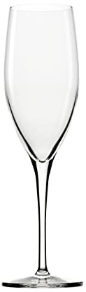 Stölzle Lausitz Champagnerglas Grandezza aus Glas hergestellt, 6er Set, Fassungsvermögen: 278 ml, Höhe: 235 mm, Außendurchmesser: 70 mm, 1400029