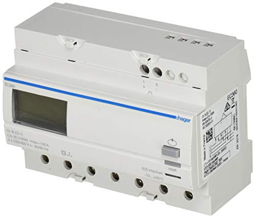 hager-ec360-compteur Energie triphasé 100 A 230 V Maßnahme Direkte