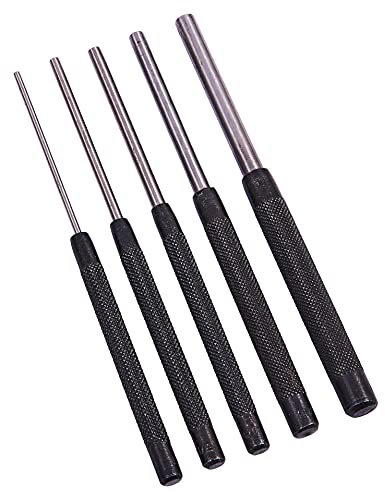Amtech H1500 5 Piece Parallel pin Punch Set