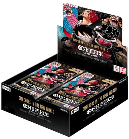 One Piece OP09 Emperors in the New World Booster Box By BaruZcard y Toploader