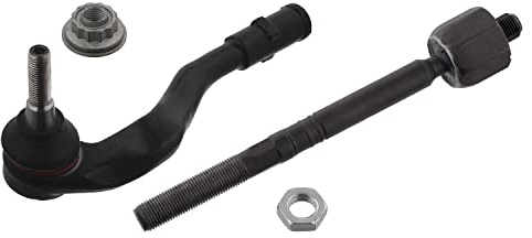 febi bilstein 36546 Tie Rod with end fitting and lock nuts, pack of one