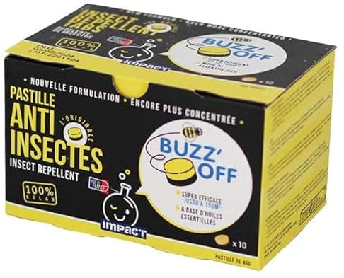Recharge de 10 pastilles Buzz Off pour piscine