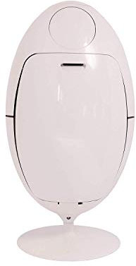 SOLDIDESIGN Poubelle de tri OVETTO ABS - Blanc Soldi Design