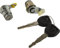 TarosTrade 60-0493-N-83732 Set De Bombines De Puerta Delantero Con 2 Llaves Iguales
