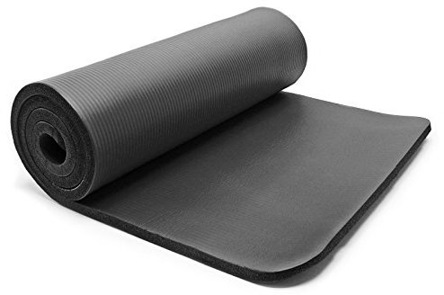 Wiltec Isomatte schwarz 185x80x1,5cm Schlafmatte für Camping und Festivals, extradicke Isoliermatte Camping rutschfeste Outdoor Isomatte zum Zelten