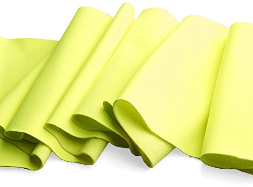 Softshell - winddicht, wasserdicht & atmungsaktiv - Outdoor- und Funktionsbekleidung - Meterware (leuchtgelb)