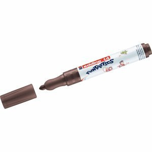 edding 10 x Fasermaler Filzstifte 14 Funtastics Braun ca. 3 mm