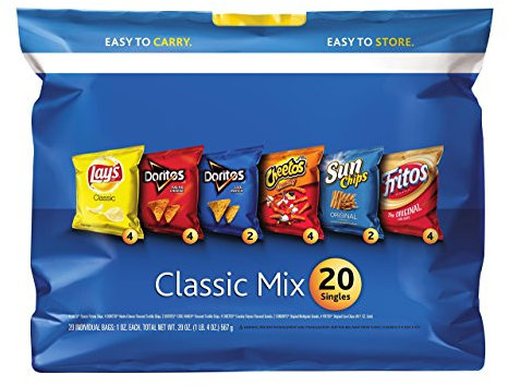 Frito-Lay Chips Classic mix Multipack, 20 Count