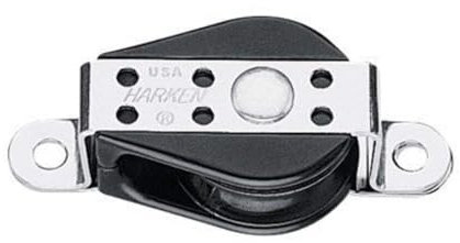 Block BULLET zum Aufschrauben Réa de 29 mm pour cordage de 8 mm - HARKEN