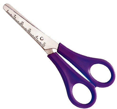 Kinderschere ECO 5Zoll rund blau