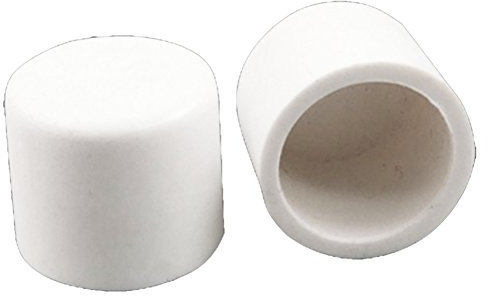 sourcingmap 5 Pcs 20mm Water Pipe Fittings PVC Slip End Caps Covers White
