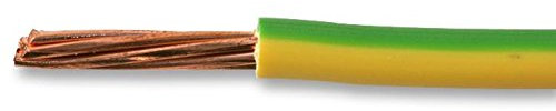 PRO POWER 6491B-6MMG/Y100M Conduit/Trunking Cable LSOH - 6491B 6.0mm² Green/Yellow 100m