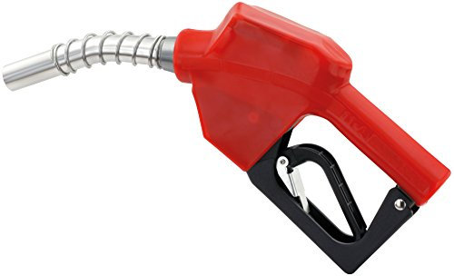 Automatische Diesel Zapfpistole 3/4 BSP IG, bis zu 60 Liter pro Minute an Durchfluss, Hebelschutz, Gegendruckfeder, Zapfventilautomatik