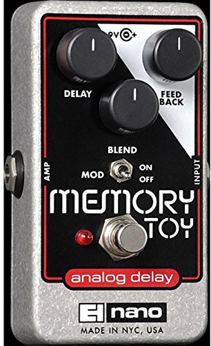 Electro-Harmonix Memory Toy Analog Delay With Modulation Pedal