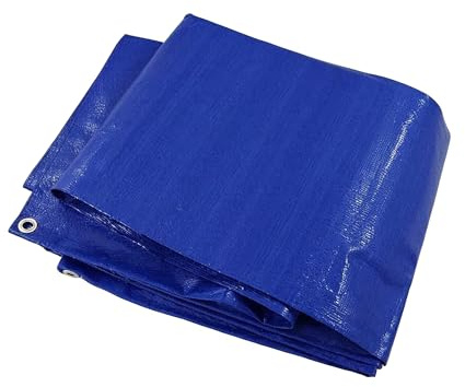 Neilsen CT1050 Heavy Duty Tarpaulin 6ft x 9ft – 140gsm, Waterproof, Reinforced with Rustproof Grommets