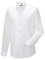 Russell Collection Mens Long Sleeve Easy Care Oxford Shirt (18inch) (White)