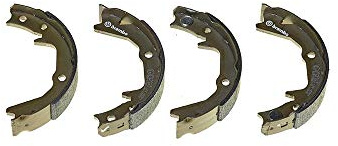 Brembo S54519 Bremsbacken für Handbremsen, Anzahl 4 | Kompatibel mit: MITSUBISHI ECLIPSE I, ECLIPSE II, GALANT VII, GALANT VII Stufenheck, GALANT VIII, GALANT VIII Kombi