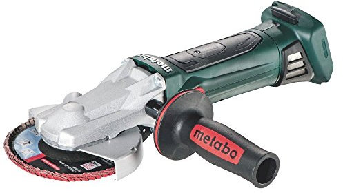 Metabo Akku-Flachkopf-Winkelschleifer WF 18 LTX 125 Quick (601306890) 18V (ohne Akkupack, ohne Ladegerät); Karton, Scheiben-Ø: 125 mm, Leerlaufdrehzahl: 8000 /min