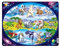 Larsen NM6 Rahmenpuzzle für Kinder I Tiere auf der ganzen Welt I Anfänger Puzzle ab 2 Jahre I Tolles Kinderpuzzle mit 15 Teilen I Spielspaß & Lernen