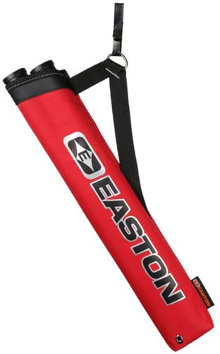 Easton Flipside 2-Tube Hip Quiver, Red, Left/Right