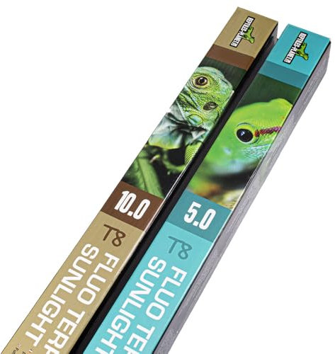 Reptiles Planet - Terra Sunlight 5.0 - Tube Fluorescent T8 pour Reptiles - 15 W / 45 cm