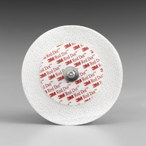 3M-2238 Elektrode EKG/EKG Red Dot Tuch für Erwachsene, 6 cm, 50 Stück pro Beutel von 3M Teilenummer 2238