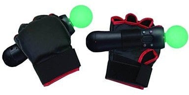 DDL Combat Boxing Gloves PS Move Motion Controller for Sony PS3 Console Video Game
