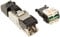 TELEGÄRTNER J00026A2001 RJ45 Steckverbinder MFP8 T568B Kat.6a (tief), Metall