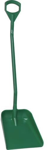 Vikan 56112 Shovel,Ergonomic,49,PP,Green