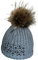 Eisbär Mütze Sashia Met Fox Bommel (Mehrfarbig)