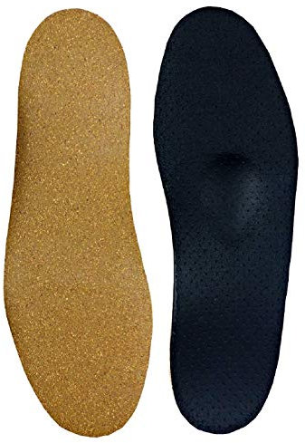 Green Feet 3mm dünne Orthopädische Schuh Einlegesohle-n I High Arch I Senkfuß Hohlfuß Gr.41/42 mit Spreizfuß-Stütze Dämpfungs-Polster Hand-Made in Germany