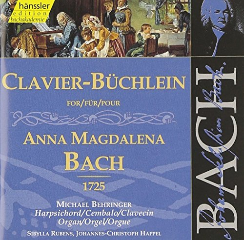 Clavier Book for Anna Magdalena Bach 1725