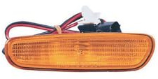 Depo 3006511 Side Lamp with Bulb Holder - Orange