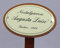 linoows Rosenschild Emaille, Nostalgierose, Augusta Luise, Tantau 1999